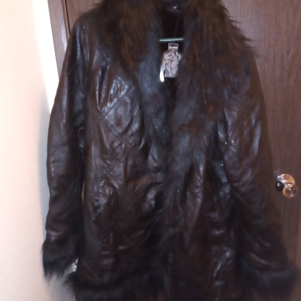 klaus hargreeves shearling coat